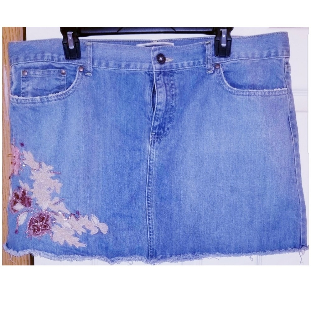 Jean Mini Skirt